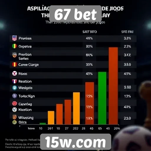 Estatísticas de jogos populares no 67 bet