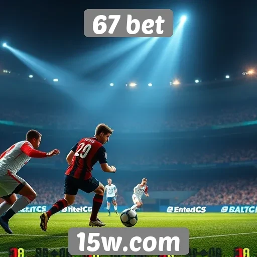 Aposte ao vivo com 67 bet em eventos esportivos