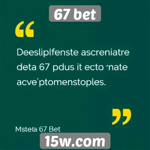 Depoimentos de jogadores sobre a experiência na 67 bet