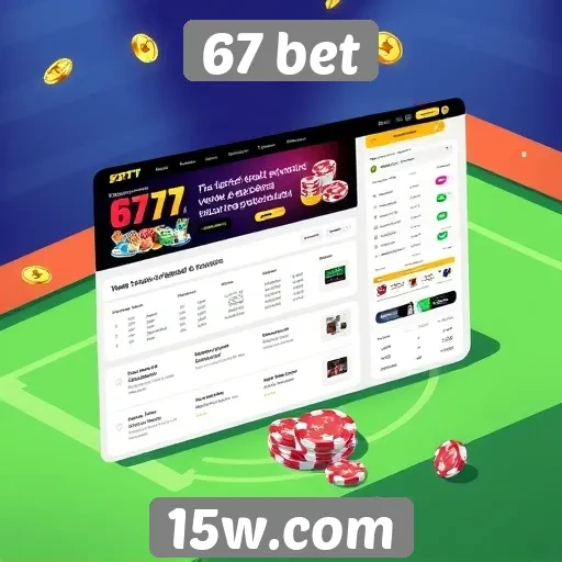 Experiência do usuário no site 67 bet