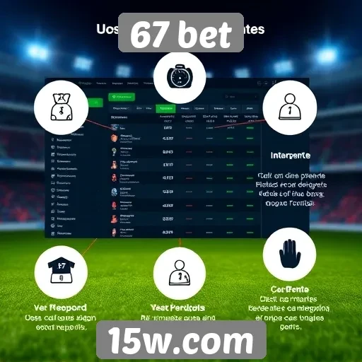 Características da interface do usuário do 67 bet