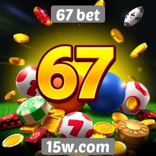 Variedade de jogos disponíveis na plataforma 67 bet